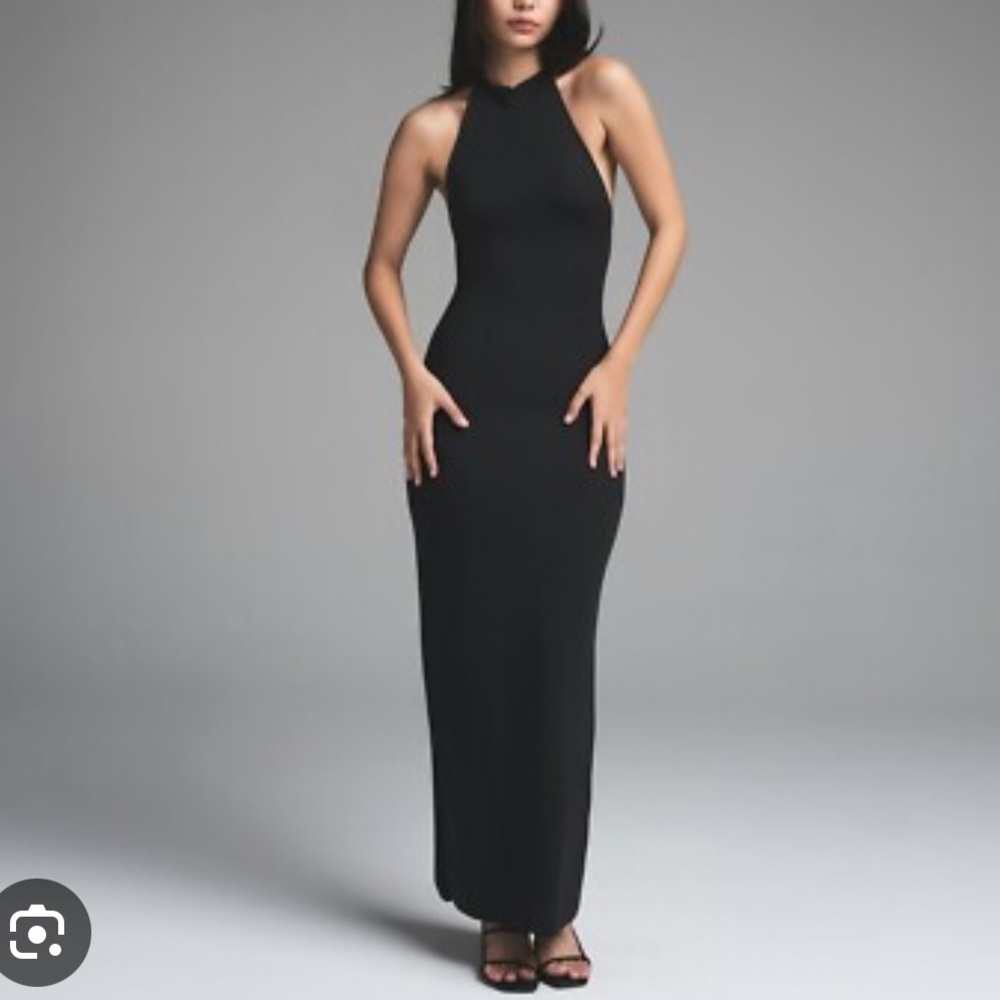SKIMS Black Backless Dress - Picture 5 of 6
